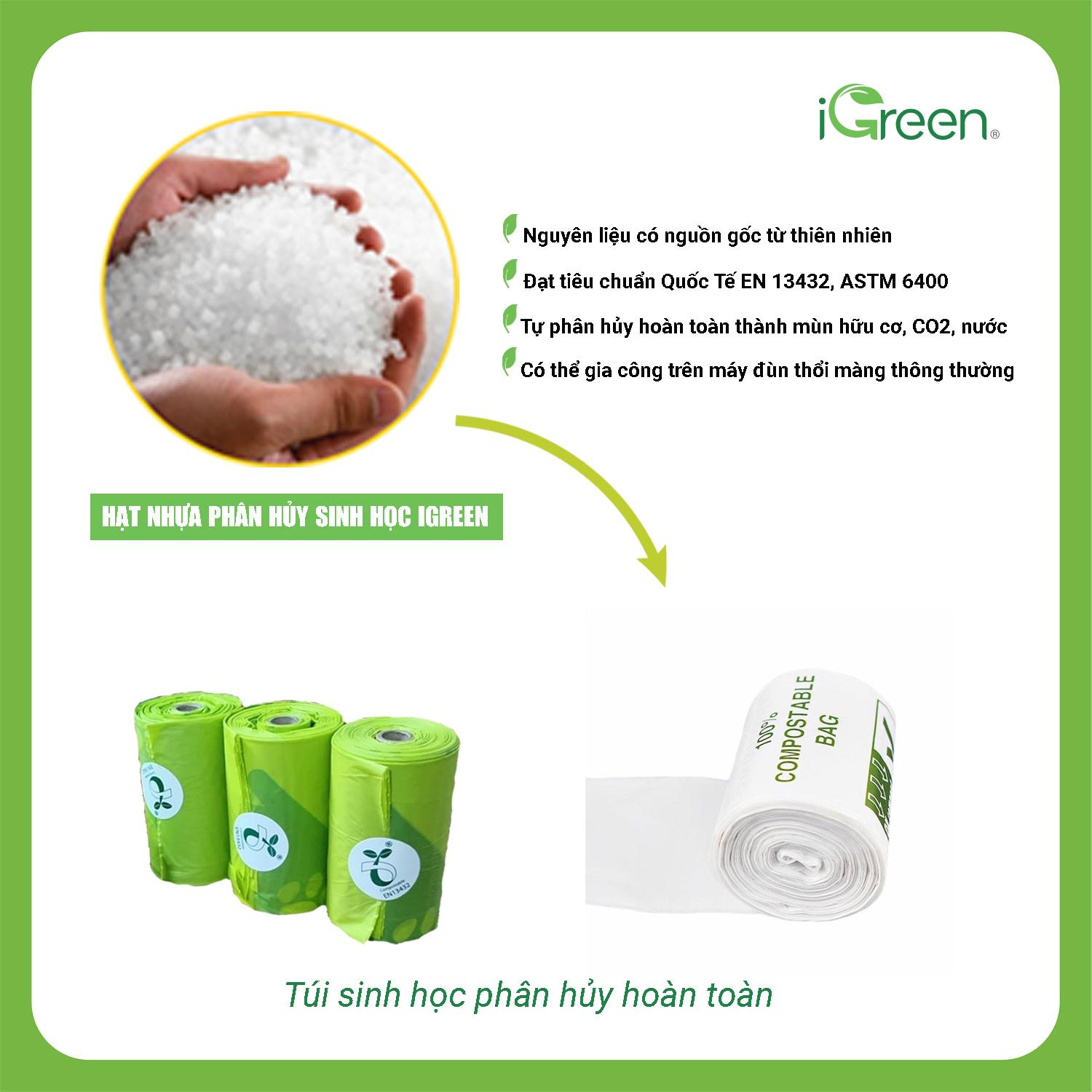 Hạt nhựa IGreen túi rác - Công Ty CP Công Nghệ Phát Triển Igreen